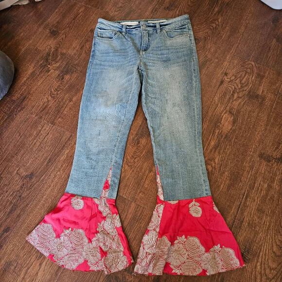 Pilcro and the Letterpress Script Flared Jeans - Picture 6 of 9